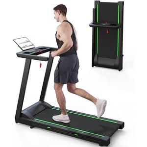 Treadmills for Home, Walking Pad with Incline, Caminadoras para Hacer Ejercicio, 0.6-6.2 MPH Portable Foldable Under Desk Caminadora, Eléctrica Casa Tredmill, Folding Compact Running Machine