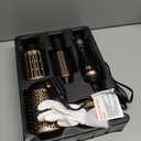 Natrial Hair Dryer Brush Blow Dryer Brush in One Hot Air Paddle Brush for Drying and Straightening, Volumizer Multi-Styler Smooth Curls for All Hair Types, Frizz-Free Blowout Brush for Salon Quality