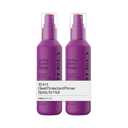 Eva NYC Mane Magic 10-in-1 Heat Protectant Set for Medium + Thick Hair - Anti-Frizz Heat Protection Spray Gift Set - Argan Oil Blow Dry Spray - 10-in-1 Hair Primer - Vanilla Scent - 10 fl oz - 2 Pack