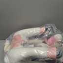 JoJoPooNy Ride on Unicorn Toys for Girls, Ride on Horse Riding Pony for Children 3-6 Years Old, Rideable Plush Walking Horse Animal with Wheels