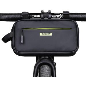Rhinowalk Bike Handlebar Bag, Multifunctional Waterproof Mountain Bike Crossbar Front Bag Road Bike Basket Bicycle Frame Bag Waist Shoulder Bag Bicycle Bag Professional Cycling Accessories (green)