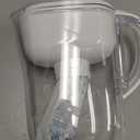 Brita Water Filter Pitcher for Tap and Drinking Water with 1 Standard Filter, Lasts 2 Months, 6-Cup Capacity, BPA Free, White