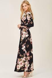MEROKEETY Women's Fall Long Sleeve Floral Maxi Dress Lace Eyelet Hollow Out Tiered Boho Wedding Guest Dresses Pockets (Medium, Royal Blue)