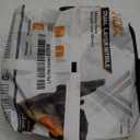 HDX Black Dual Layer 6ml Heavy Duty Disposable Nitrile Gloves 40 pack