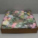 Spring Wreaths for Front Door,Summer Wreath with Peony Rose and Dahlia Flowers,24 Inch Floral Door Wreath for All Seasons Outside Outdoor Indoor Wall Wedding Holiday Home Decor (Multicolor)