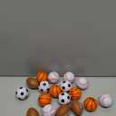 28 Pack Sports Stress Balls, Soccer Football Squeeze Fidget Relief Toys for Kids 4-12, Classroom Prizes Treasure Box Fillers Pinata Stuffers Goodie Bag Stuffers Birthday Gifts Classroom Party Favors