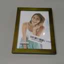 Malden International Designs Green Concept Wood Picture Frame, 5x7, Green