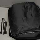 Rest-Eazzzy Cat House for Outdoor Cats, Weatherproof and Insulated Feral Cat House with Mat and Clip, Easy to Put Together, Selfwarming Cat Shelter for Winter, Never Blow Away (Black, House X 2)