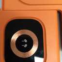 3 in 1 Charging Station for iPhone 17 - Wireless Charger for Apple Products for iPhone 17 16 15 14 13 12 11 Pro Max - Foldable Wireless Charging Station Dock Stand for iWatch Series & AirPods(Orange)