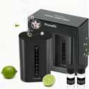 2025 Upgrade Smart Plug in Diffuser, Waterless Scent Diffusers for Home Cover Up to 800 Sq. Ft with 3 Mist Levels & Timers, Waterless Essential Oil Diffuser with RGB Lighting for Home, Office