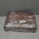 2 Pack Wooden Jewelry Drawer Organizer Trays - 12 Grid Low Profile Divider Inserts for Earrings, Rings, Bracelets & Bangles - 13.2" x 9.3" Wood Display Storage Box Fits Vanity Dresser Drawers