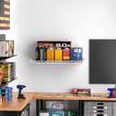 Wall Mounted Storage Shelf, Garage Wall Shelves 24x12 Inch, 24x12x2 inches