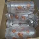 24 Pcs 14.2 Oz Basketball Plastic Cups Bulk Basketball Cooling Towel Set Include 12 Sport Theme Cups with Straw and Lid 12 Ice Towel for Sport Party Favors Player Team Gifts