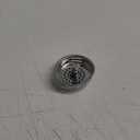 9843 Stainless Steel Kitchen Sink Strainer Basket-Replacement for Standard Drains (3-1/2 Inch) - Universal Style Rubber Stopper