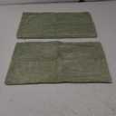 Home Brilliant Sage Green Rectangle Spring Pillow Covers 12x20 Lumbar Pillow Cover Accent Corduroy Striped Oblong Throw Pillows for Couch Decor, Set of 2, 12 x 20 inch, Sage Green (20" x 12" (Pack of 2))