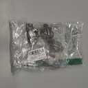 Chibery 2 Pack 1/2" Overlay 3D Soft Close Concealed Hinge, Face Frame Door, Small Angle Slow Close, Self Closing Hidden Satin Nickel, 105 Concealed Stainless Steel Hinges for Kitchen Cabinet Door