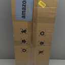 Large Ceiling Fans with Lights: Modern 72 Inch 8 Blade Outdoor Ceiling Fan with Remote APP Control - Dimmable Black Big Fan light Indoor Reversible 6 Speed Quiet DC Motor