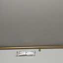 Ivilon Drapery Window Curtain Rod - End Cap Style Design 1 Inch Pole. 48 to 86 Inch Color Warm Gold