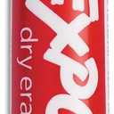 EXPO Low Odor Dry Erase Markers Chisel Tip Red 12 Count