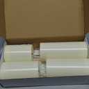 Yeelida Outdoor 4pcs Flameless Waterproof Candles with Handy Remote Control, Cycle Timer Battery Operated Candle Grease Effect LED Flickering Pillar Plastic Long Lasting (Ivory, 3" x4" 5" 6" 7")