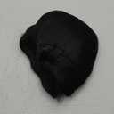 ANOGOL Hair Cap+ Black Braided Wig With Bangs for Women Long Straight Pigtails Wig for Women Synthetic Wigs with 2 Pigtails Gothic Costume for Halloween Party