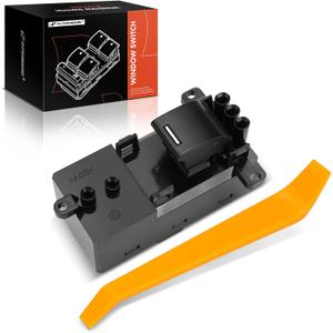 A-Premium Power Window Switch Compatible with Honda Accord 2008-2012, Pilot 2009-2015, Crosstour 2012-2015, Accord Crosstour2010-2011, Replace# 35770TA0A11
