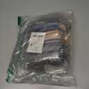 Justay 5 Pairs Wool Socks for Women - Winter Thick Boot Cozy Crew Vintage Soft Calf Knit Warm Socks Gifts (One Size, Blue Green Black Dark Grey Light Grey)