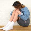 Pursuestar 2 Pairs Five Finger Toe Socks Fuzzy Cuff Soft Fluffy Winter Warm Comfy Socks for Women Girls, US Women Shoe Size 5-11