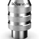 LABEAR - 3/8-Inch Drive Adjustable Tap Socket, Interchangeable Tap Chuck Adapter for Metric M5-M12 Taps, Cr-V Steel Tap Holder for Ratchet Wrenches, T-Handles, Reamers & Screw Extractors