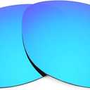 Revant Replacement Lenses for Ray-Ban New Wayfarer RB2132 Sunglasses, Ice Blue Mirrored, Standard Polarized 58mm