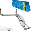 PHILTOP Front Catalytic Converter Compatible With Chevrolet, GMC 1996-1999 K1500/K2500/K2500 Suburban/C1500/C1500 Suburban/C2500/Tahoe 5.7L, 1996-1999 Yukon OE Replace 50410 Direct-Fit(EPA Compliant)