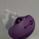 seenda Wireless Trackball Mouse, Bluetooth Rollerball Thumb Control Mice Ergonomic, Rechargeable, 3 Device Connection (Bluetooth/USB) Compatible for Mac/Android/Windows Computers - Purple