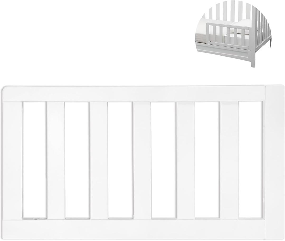 New Crib Conversion Kit to Toddler Bed Kit 12599, White, Replace for Davinci M12599 Toddler Conversion Kit,Bed Conversion Kit, Toddler Bed Conversion Kit, 25in*13.4in*0.8in