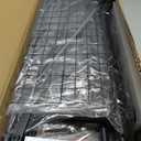 Over-The-Toilet Storage Shelf,4-Tier Bathroom Organizer Cabinet Rack And Storage Over Toilet With Shelf Waterproof Feet Pad And Basket,Multifunctional Space Saver Freestanding Bathroom ShelvesBrown (Round Tube - Brown)