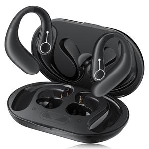 Hearing Aids, TTQ OTC Hearing Aids for Seniors with Bluetooth, Hearing Aid Rechargeable with Noise Cancellation, Hearing Amplifier for Moderate Hearing Loss, Clear Sound (Black)