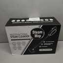 Steam Mop, 13-in-1 Powerful Handheld Steam Cleaner with 13 Accessories, 500ML Removable Tank, 23FT Power Cable, Detachable Steam Mops for Floor Cleaning, Tiles, Windows, Tile Grout, Carpets, Furniture (White)