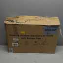 Heated Cat House for Outside,Dual Camera Mounts,100% Weatherproof & Extremely Insulated,Elevated Feral Cat Shelter with Escape Door,Waterproof Eaves for Outdoor Stray Barn Cat(Dark Green,M) (23.6"L x 16.5"W x 18.5"H)