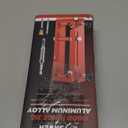 Saker Door Hinge Jig,Adjustable Door Jamb Hinge Jig,Aluminum Alloy Doors Hinges Router Jigs,Fits Door Hinges from 2.5" to 5" Length and Thicknesses,Radius 1/4 or Radius 5/8