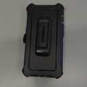 OtterBox iPhone 14 Pro (ONLY) Defender Series Case - Blue Suede Shoes (Blue), Rugged & Durable, with Port Protection, Includes Holster Clip Kickstand