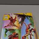 LEGO Creator 3 in 1 Fierce Dinosaur Building Toy for Boys & Girls, Ages 8+ - Gift for Birthdays - Kids Build 1 of 3 Prehistoric Animal Figures - 31379