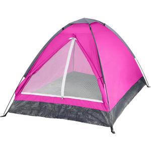 2 Person Camping Tent with Rain Fly and Carrying Bag Lightweight Outdoor Pop Up Tents for Camping Essentials, Music Festivals, Backpacking, Hiking, or Beach Shelter by Wakeman Outdoors, 77 x 57 x 40