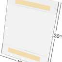 16x20 Acrylic Picture Frames,Set of 4 Clear Photo Frame for Wall,Clear Frameless picture Frames 16 x 20,Floating Hanging Picture Frames 16 x 20 for Home, School, Office, 16x20"-4pack