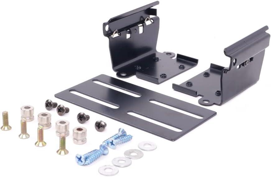 CB02 QuickRelease Mobile Radio Mounting Bracket Kit | Slidein Roller Rail for Transceivers up to 7.5" Wide | Secure Install for Car or Shack
