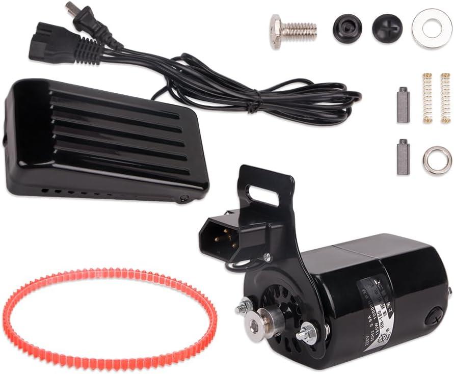 WSDMAVIS 1Pcs Sewing Machine Motor 220V 180W Kit with Foot Pedal for Home Sewing Machines