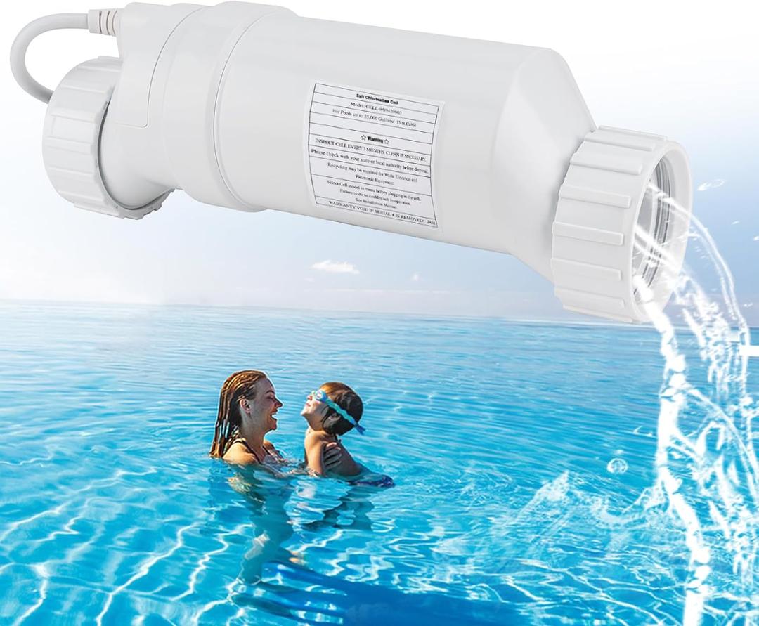 T-9 Pool Salt Turbo Cell Chlorinator Generator Replacement Part Fit for Hayward T Cell T9 TCEll925 TCELL 925 T-Cell-9 W3T-Cell-9 T-Cell-9 BLW1T9H GLX-CELL-9-W 25K Gallon Chlorine System