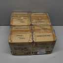 Aspen Creative 23646-60-4,Clear Glass Shade w/Diamond Pattern For Lighting fixture/Vanity Light/Wall Light/Pendent.Size:4-1/2"D x 4-3/4"H.Center Hole:1-5/8". Set of 4