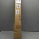 Cordless Bamboo Roman Shades 35x48in, Light Filtering Bamboo Blinds for Indoor Windows, Office, Bathroom and Living Room, Privacy Teak.