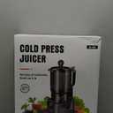 Juicer Machines with 5.8" Large Feed Chute, Cold Press Juicer For Whole Vegetables and Fruits, 400W Professional Slow Masticating juicer Easy to Clean for Batch Juicing (Titanium Gray)