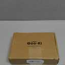 Goo-Ki 6 Pack 5 Inch Antique Brass Cabinet Pull Handle  Decorative Grooved Texture & Non-Slip Grip for Farmhouse/Industrial Cabinetry (5" Center to Center)