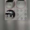 20X&30X&40X Magnifying Mirror Suction Cup, 3.5 in Small Magnified Mirror with Tweezers, Pink, Set of 3